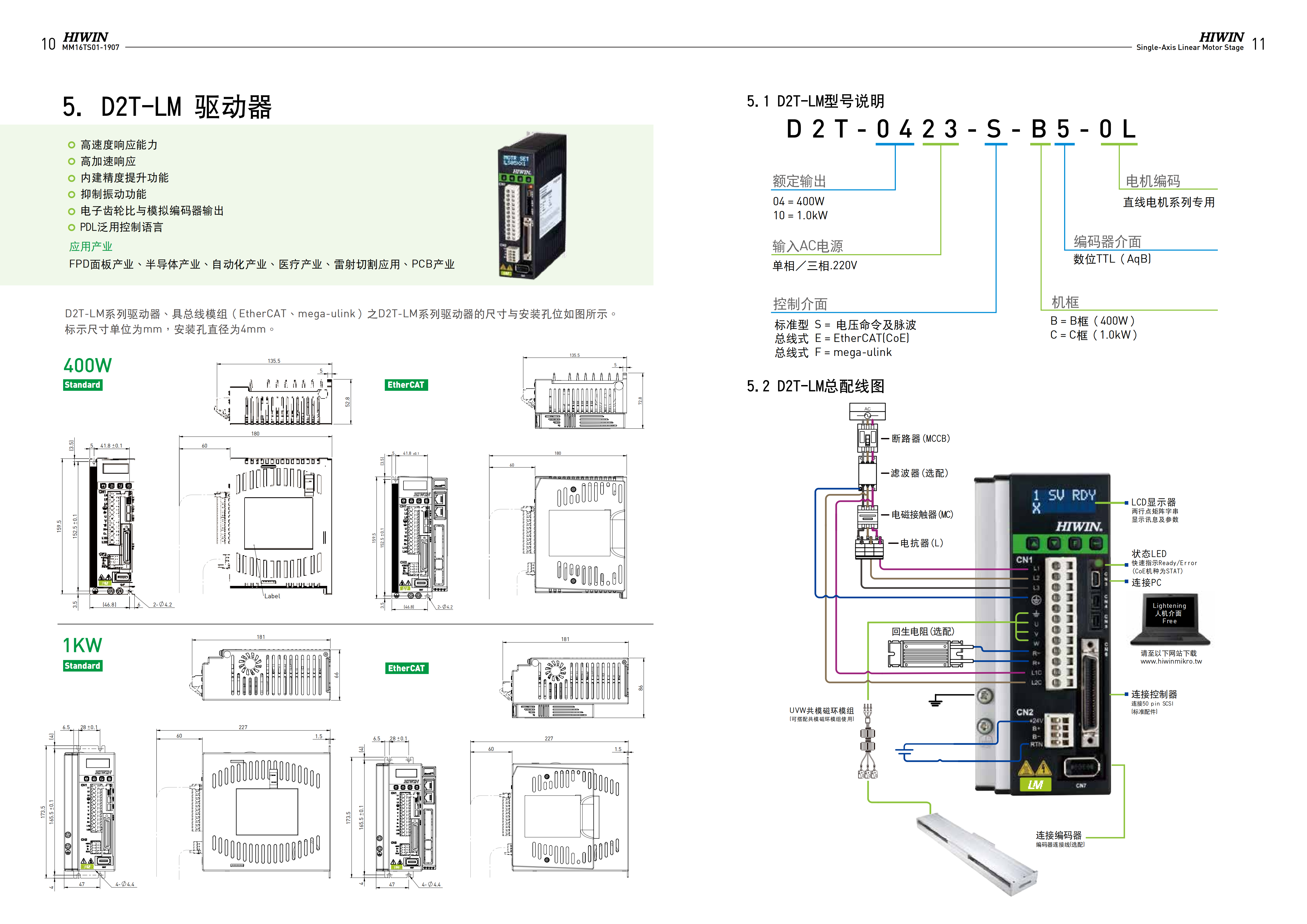 標(biāo)準(zhǔn)SSA-20S500上銀直線電機(jī)單軸定位平臺