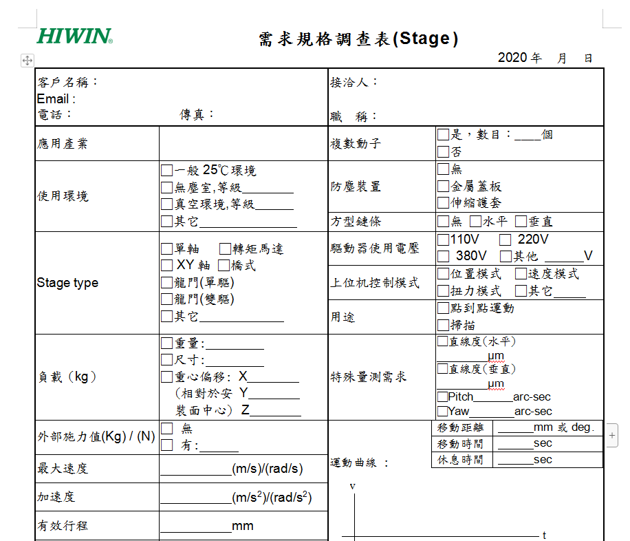 線性馬達(dá)?如何選型